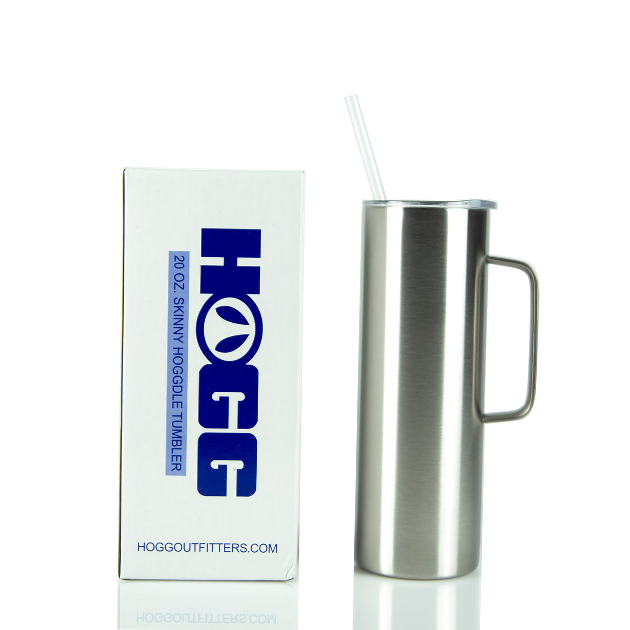 Custom 20 oz Skinny Handle Tumbler
